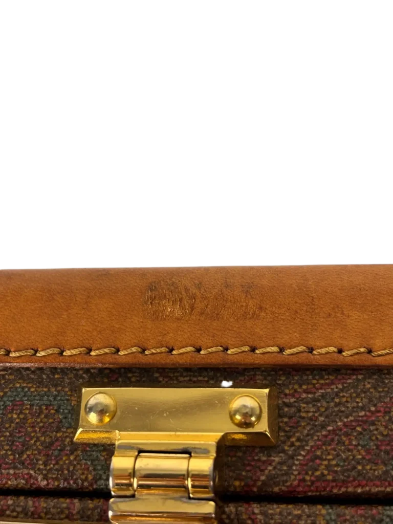 Valigetta in tela paisley., foto 13 di 15