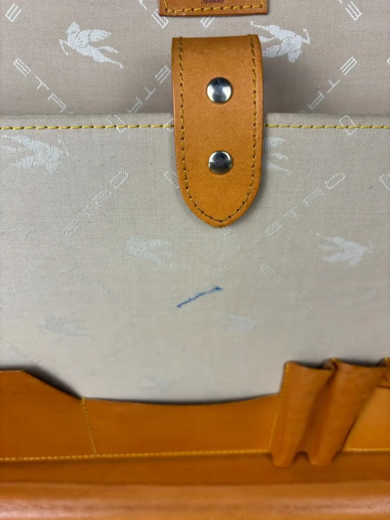 Valigetta in tela paisley., foto 11 di 15