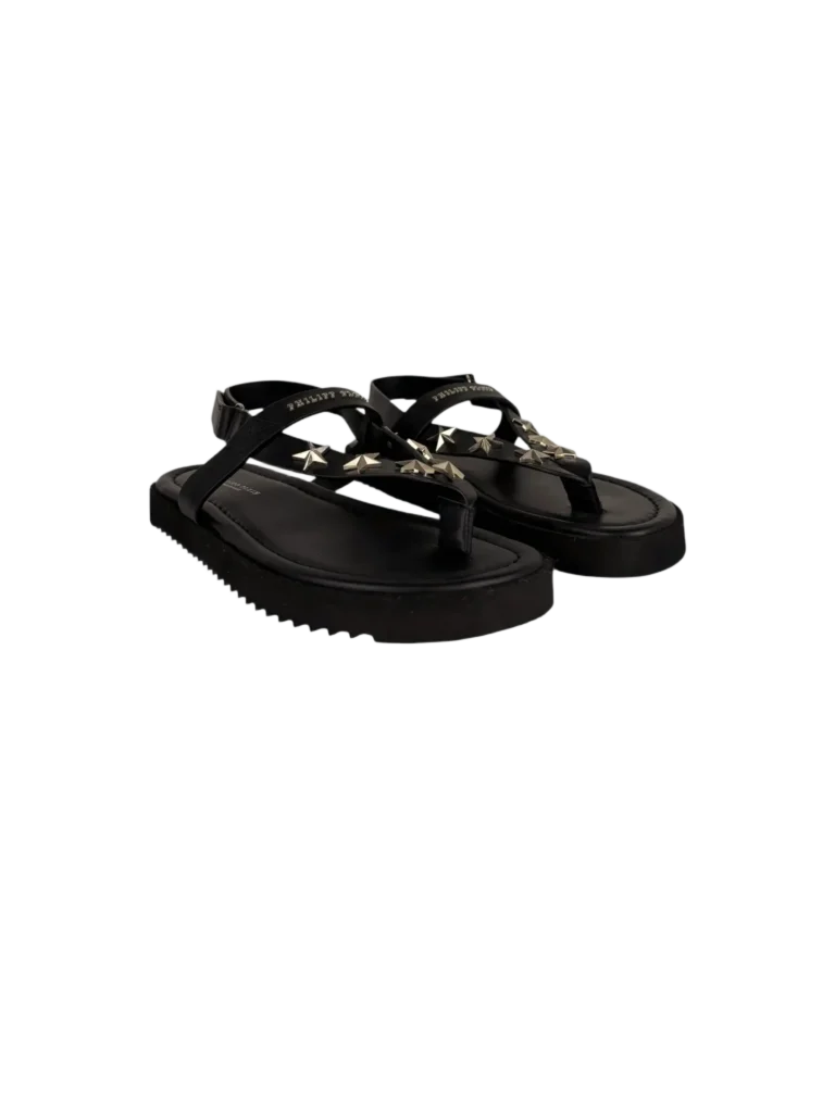 Star-patterned leather sandals, photo 2 of 6