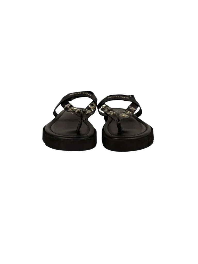 Star-patterned leather sandals, photo 3 of 6