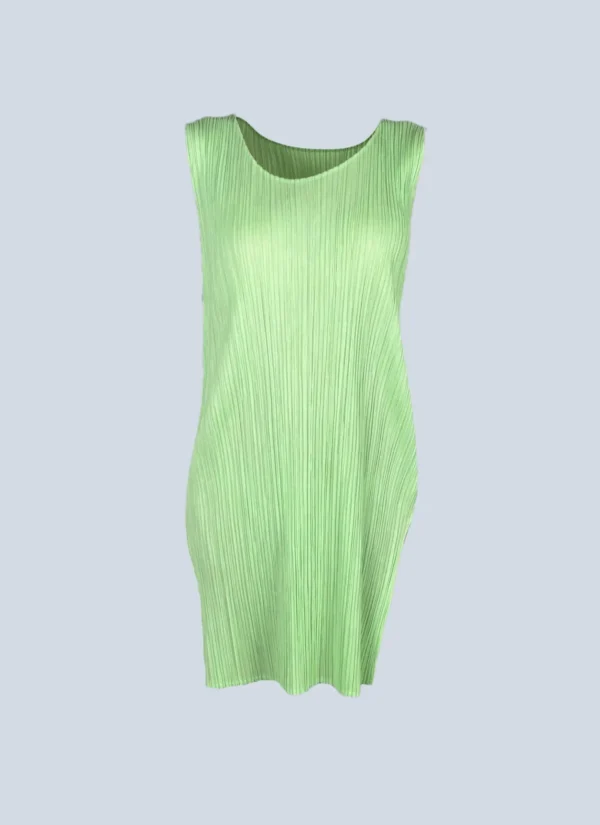 <b>Issey Miyake</b> <br> abito midi plissé Pleats Please, 5.