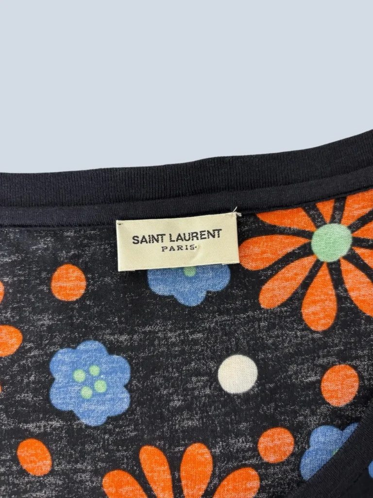 T-shirt in cotone stampa floreale, S., foto 4 di 6
