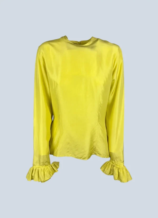 <b>Versus by Gianni Versace</b> <br> blusa in seta, 42.