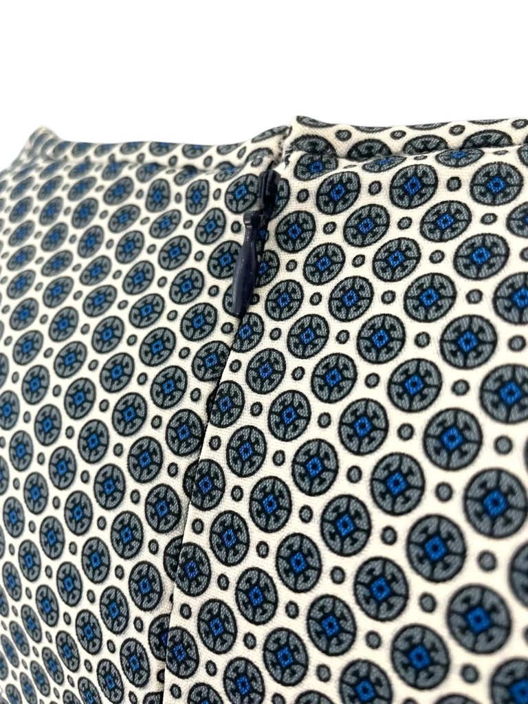 Abito midi con stampa optical., foto 5 di 8