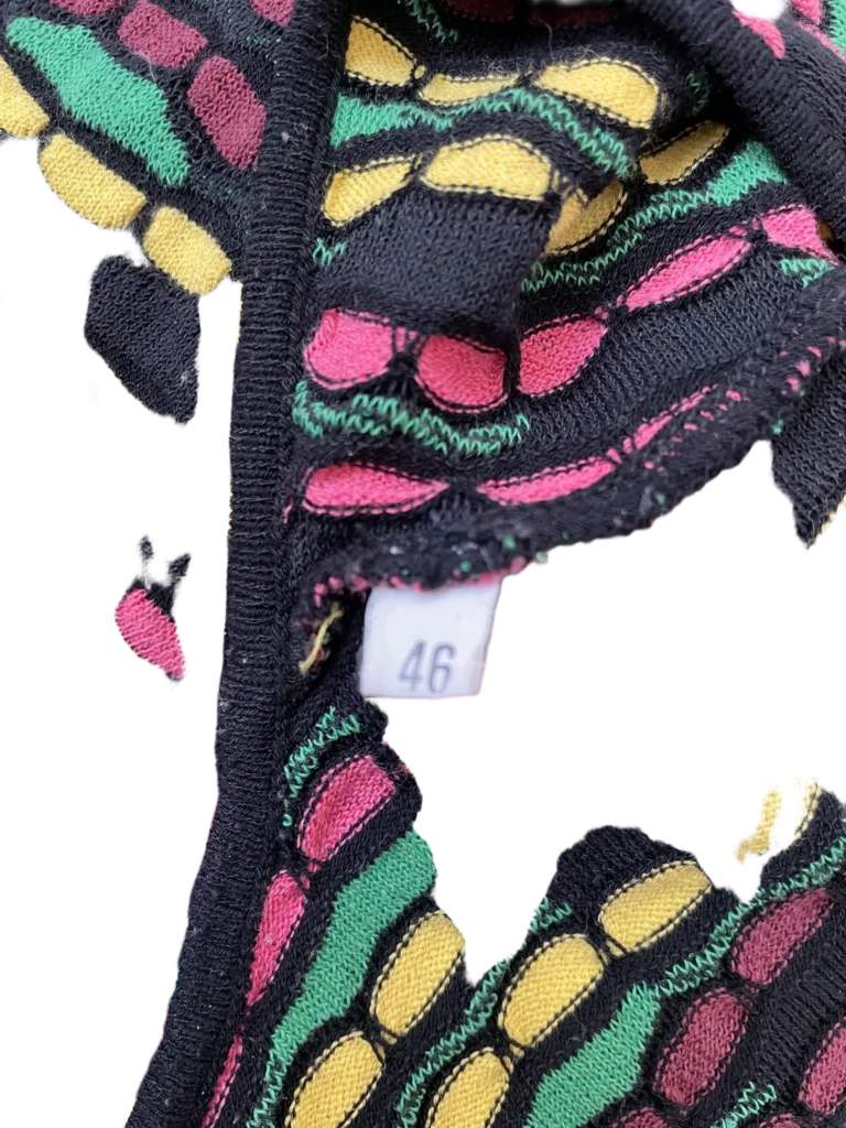 Optical pattern midi dress., photo 5 of 5