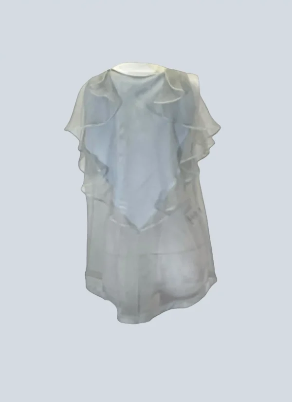 <b>Givenchy</b><br> top in organza di seta, 42.