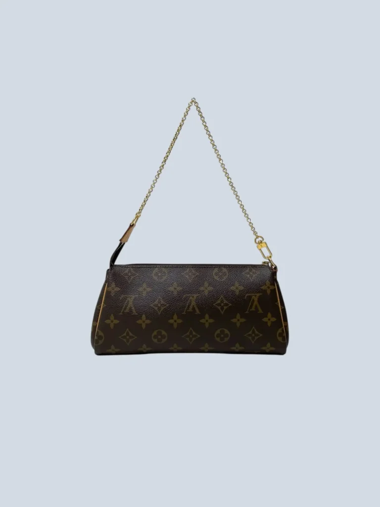 Borsa a tracolla Eva in tela Monogram e pelle., foto 3 di 11
