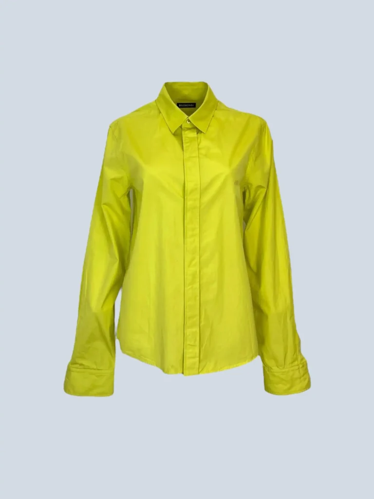 Camicia in cotone con logo ricamato, 38fr.