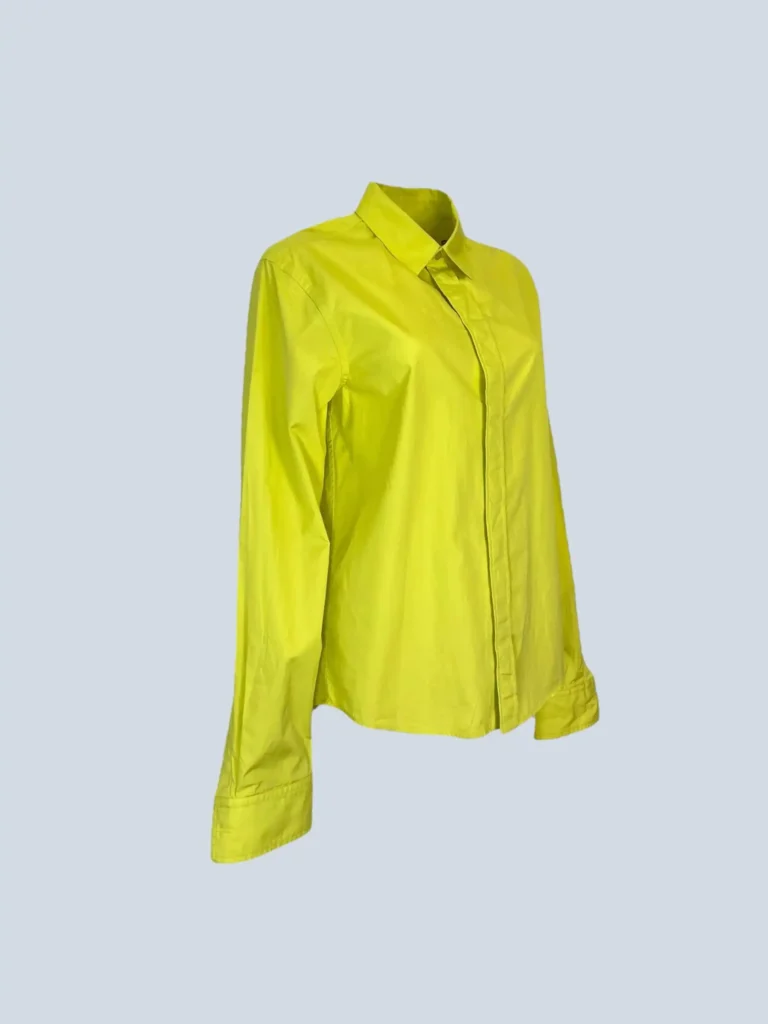Camicia in cotone con logo ricamato, 38fr., foto 3 di 9
