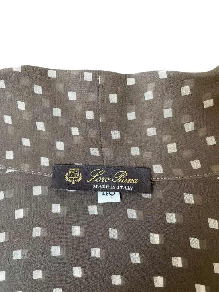 Camicia in seta fantasia, 40., foto 4 di 6