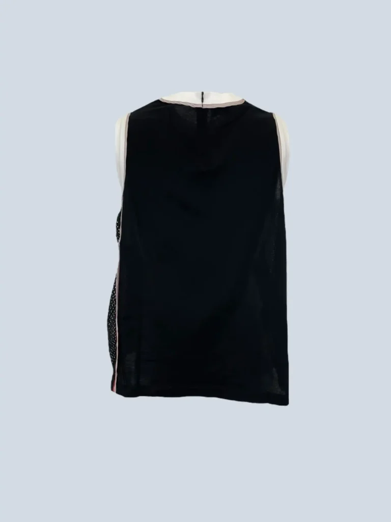 Logo cotton-blend tank top, M., photo 3 of 9