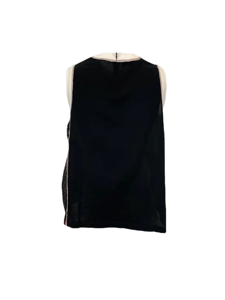 Cotton blend tank top with logo, photo 3 of 9