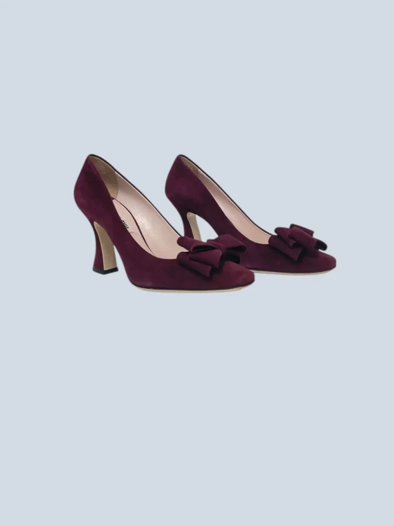 Décolleté in suede, 36,5., foto 2 di 5