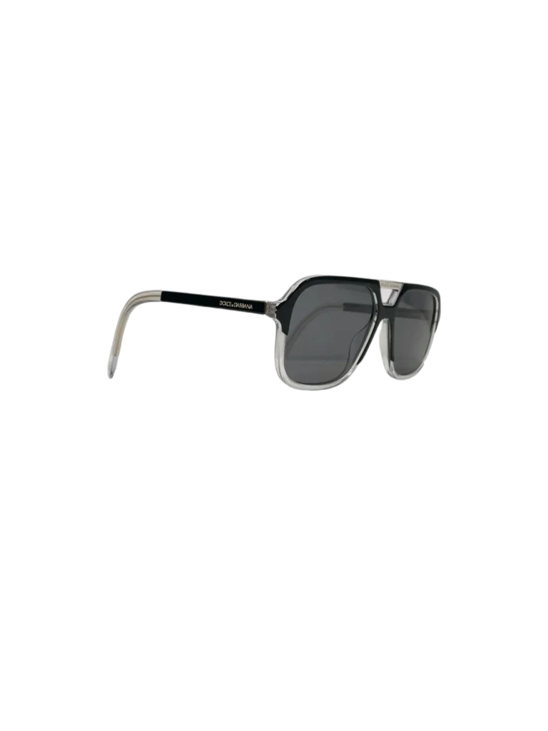 Acetate aviator sunglasses.
