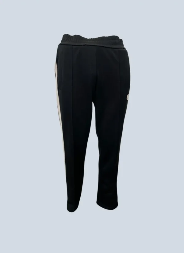 <b>Moncler x Palm Angels</b><br> pantaloni jogger con zip e logo, M.