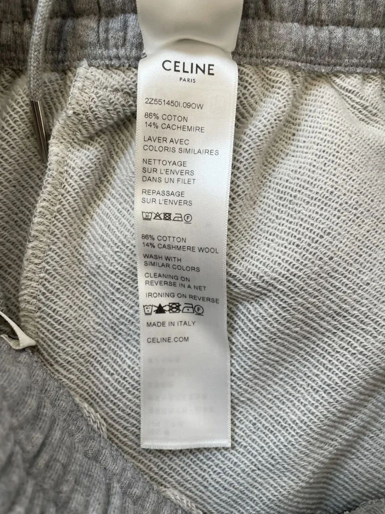Pantaloni jogger in cotone con logo Triomphe, M., foto 8 di 9