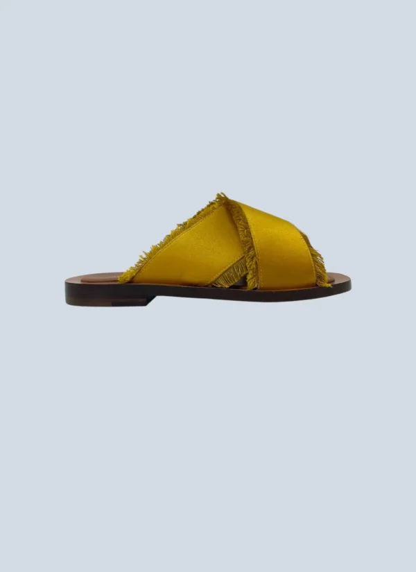 <b>Amblême</b><br> sandali Madrague in satin, 37.