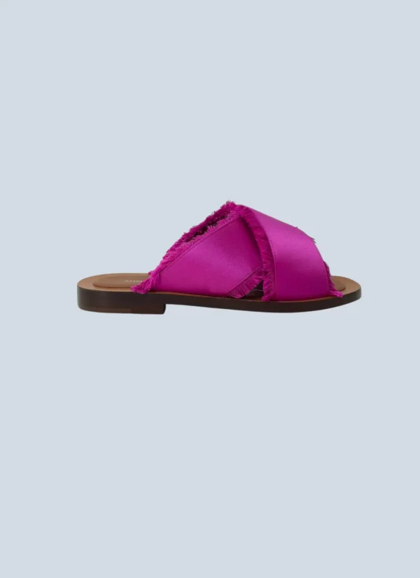<b>Amblême</b><br> sandali Madrague in satin, 37.