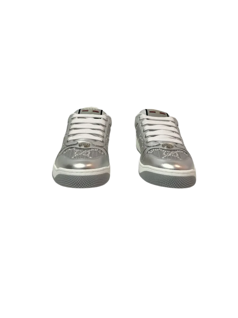 Sneakers Screener GG Crystal in pelle., foto 3 di 7