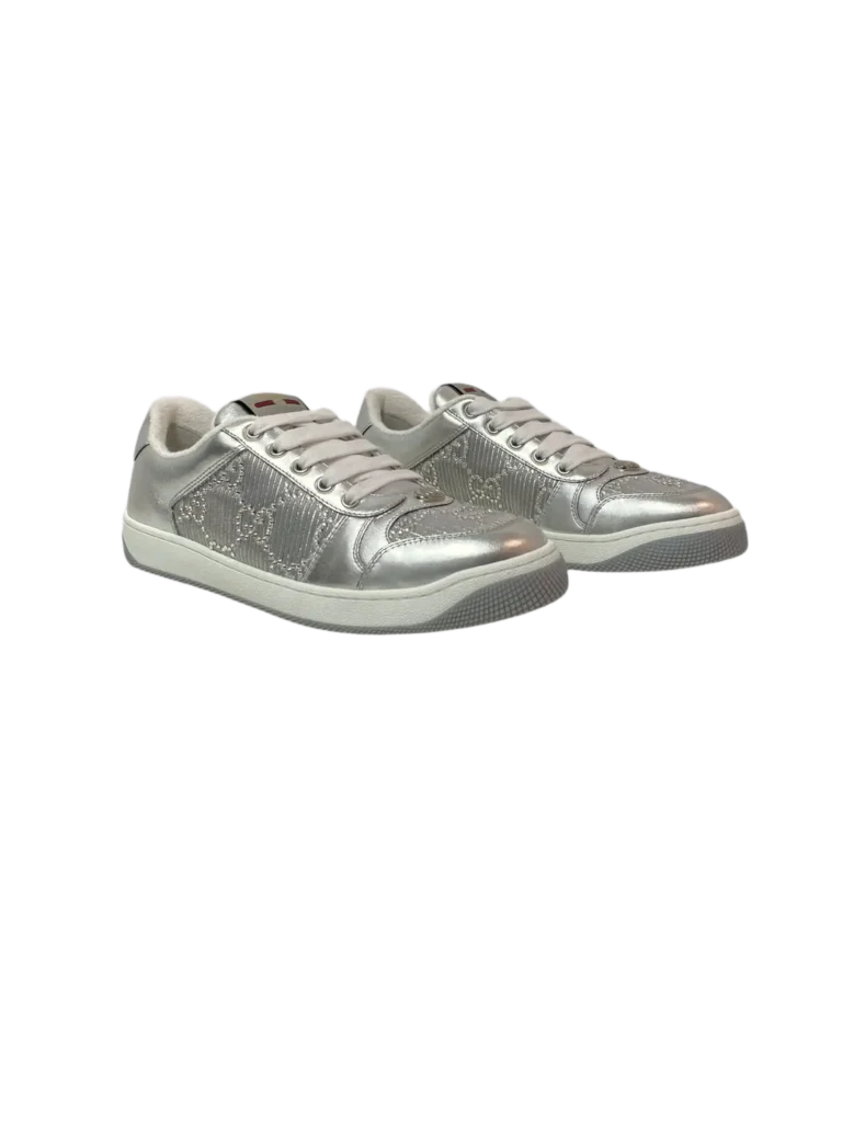 Sneakers Screener GG Crystal in pelle., foto 2 di 7