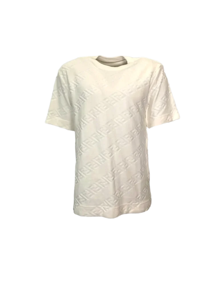 FF cotton terry T-shirt.