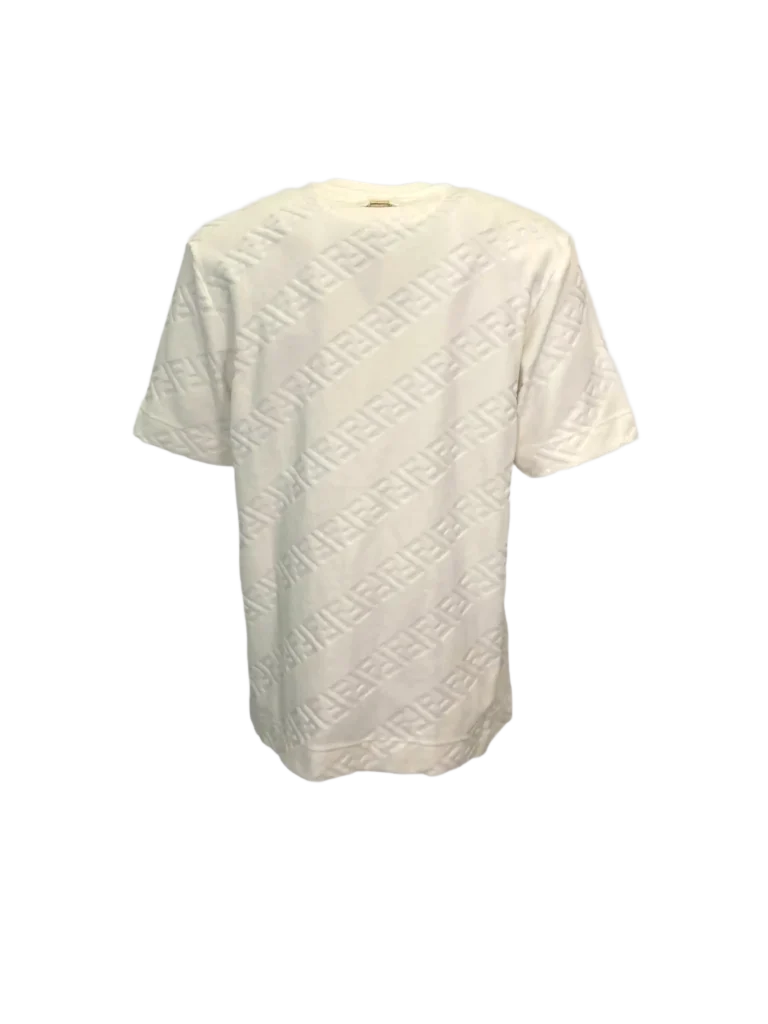 T-shirt in spugna di cotone FF., foto 3 di 6