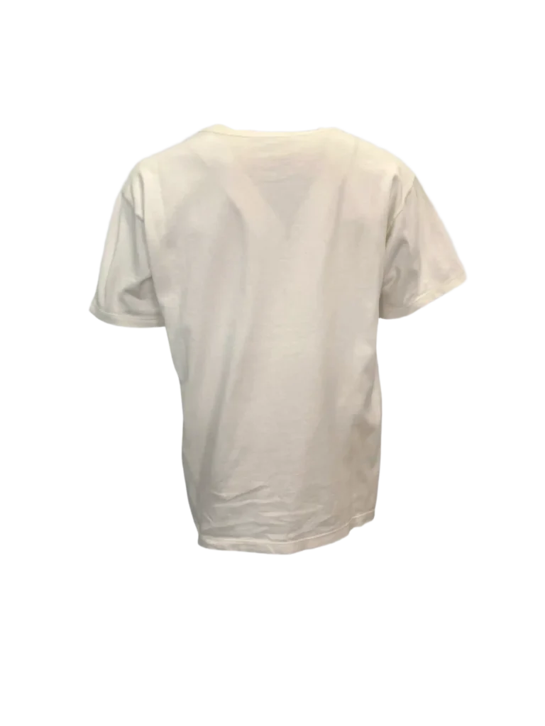 T-shirt in cotone con bande e logo., foto 3 di 8