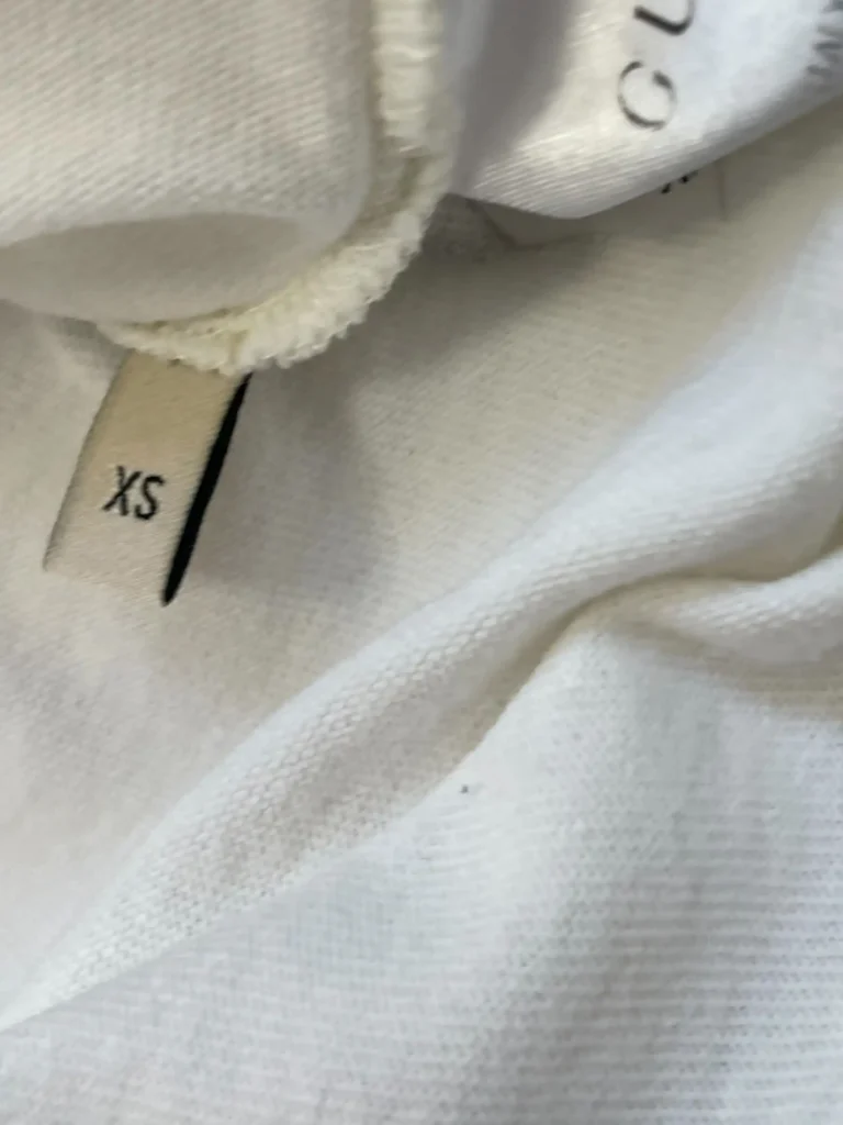 Cotton t-shirt with stripes and logo, XS., photo 8 of 8