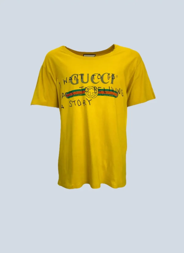 <b>Gucci x Coco Capitán</b><br> t-shirt in cotone logo, L.