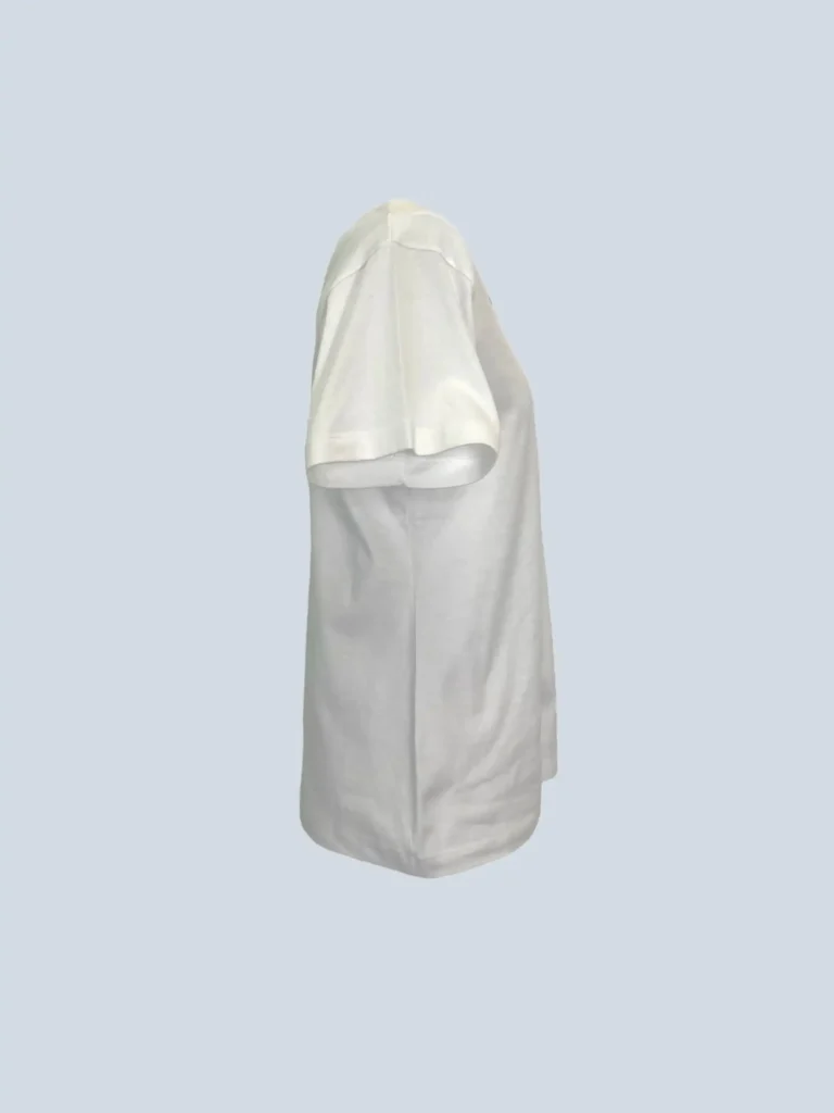 T-shirt in cotone dettaglio catena, XL., foto 2 di 7