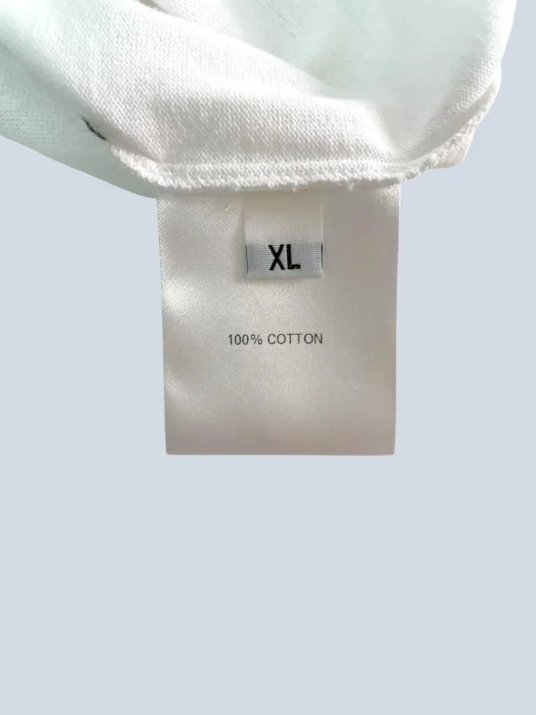 T-shirt in cotone dettaglio catena, XL., foto 5 di 7