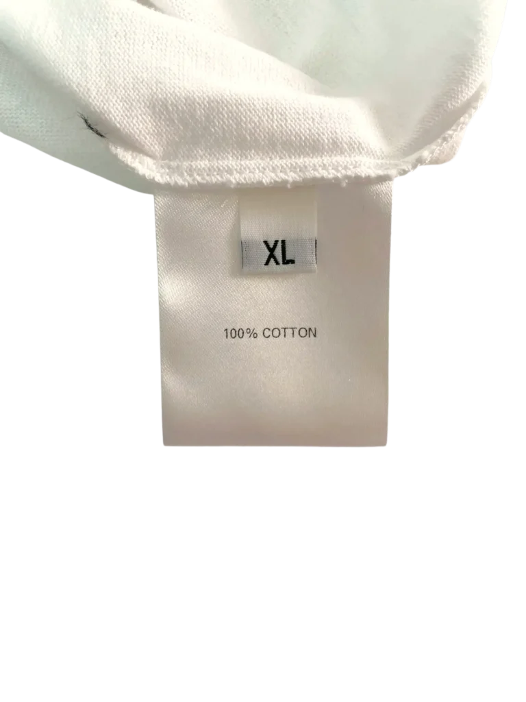 T-shirt in cotone dettaglio catena., foto 5 di 7