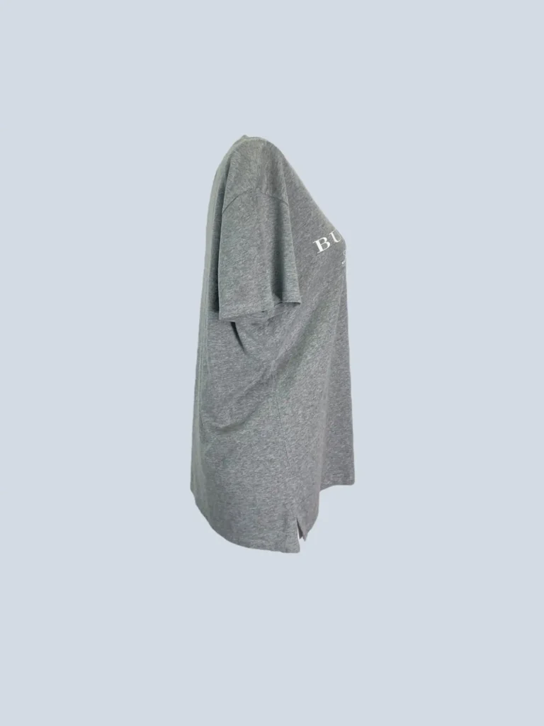 T-shirt in cotone con logo, L., foto 2 di 5