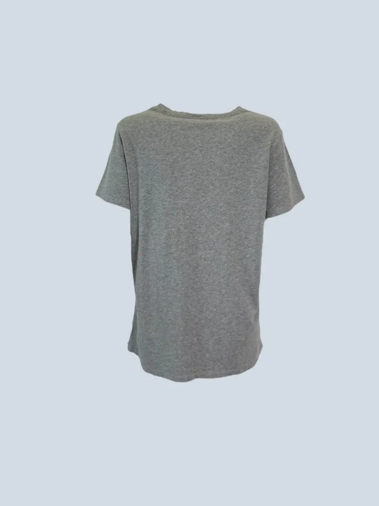 T-shirt in cotone con logo, L., foto 3 di 5