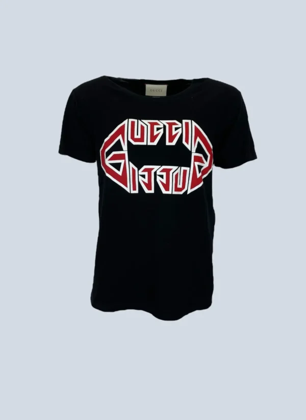 <b>Gucci</b><br> t-shirt in cotone con logo, S.