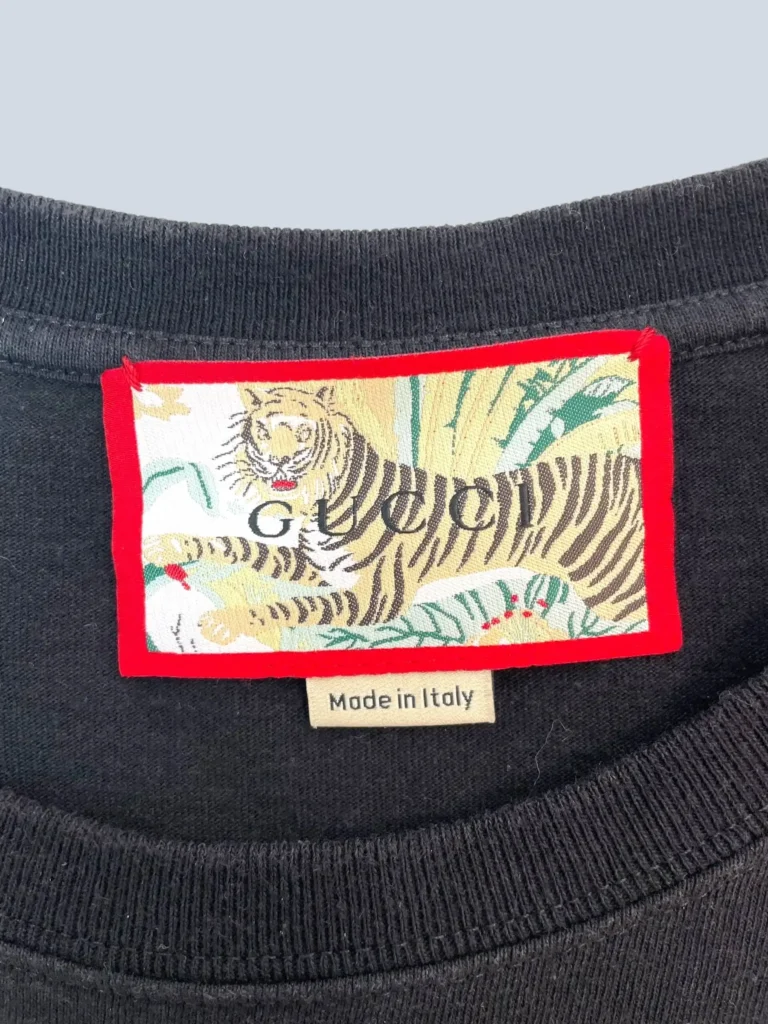 Interlocking logo cotton Tiger T-shirt, M., photo 9 of 9