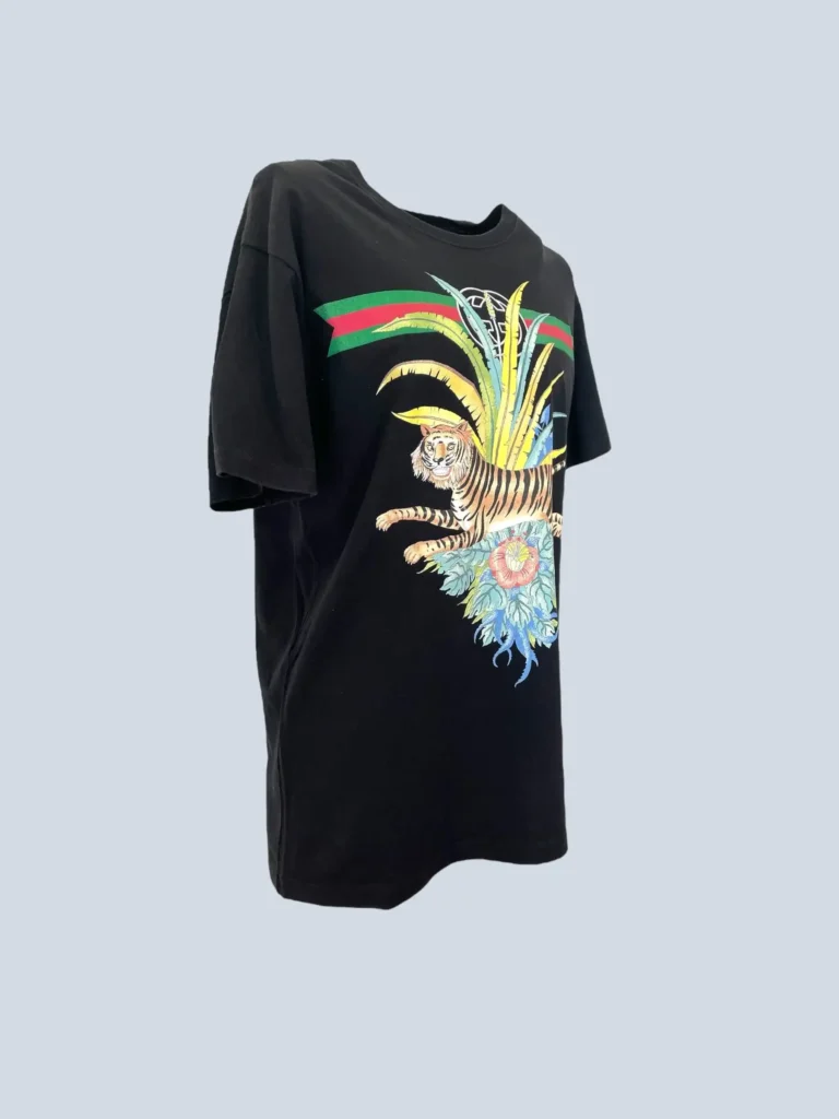 Interlocking logo cotton Tiger T-shirt, M., photo 2 of 9