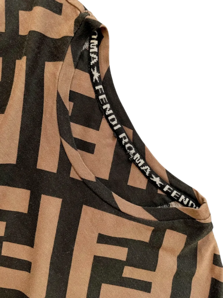 FF Zucca print cotton T-shirt, photo 4 of 5