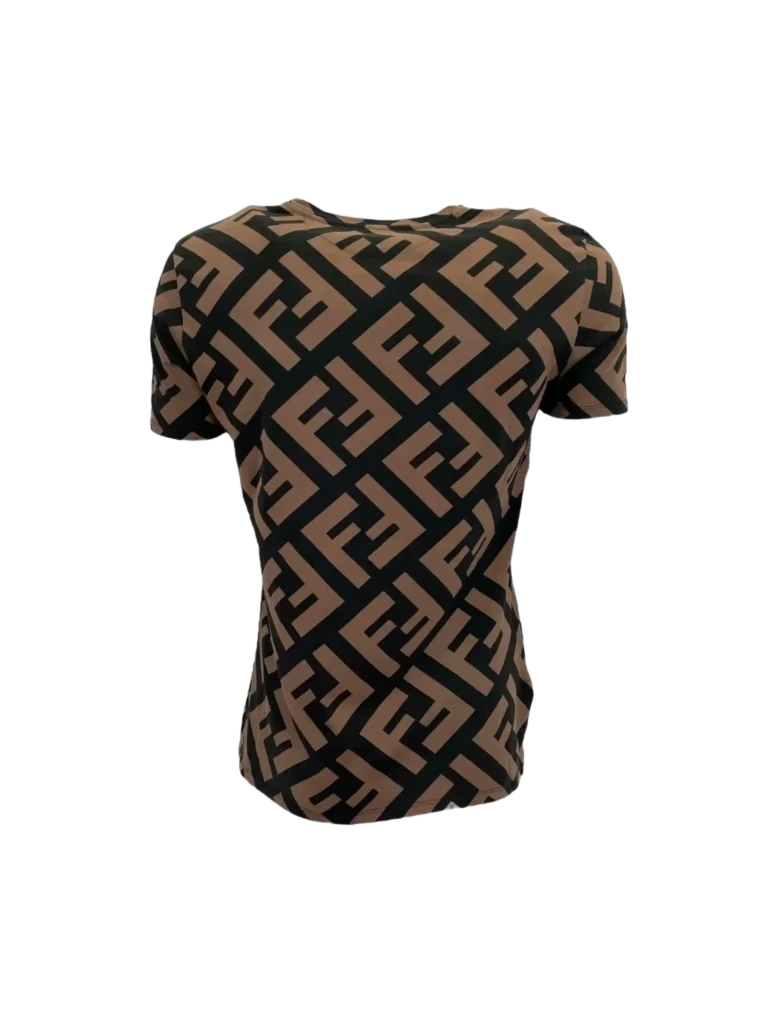 FF Zucca print cotton T-shirt, photo 3 of 5