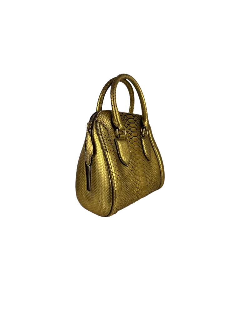 Borsa a mano Heroine in pitone., foto 3 di 9