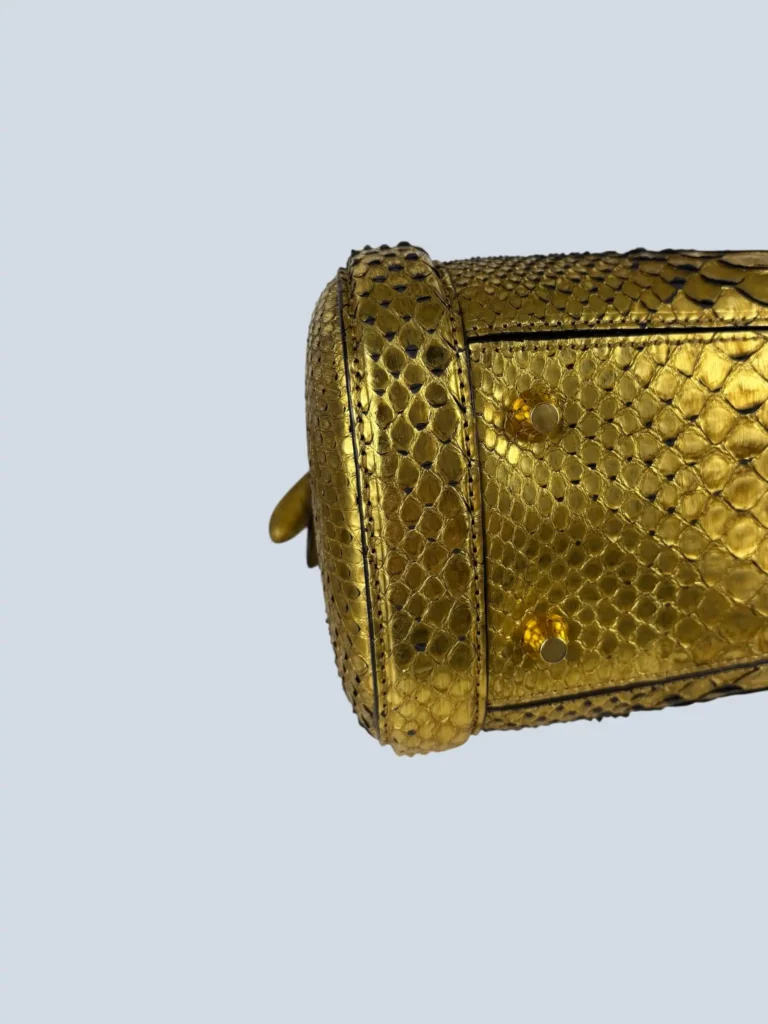 Borsa a mano Heroine in pitone., foto 7 di 9