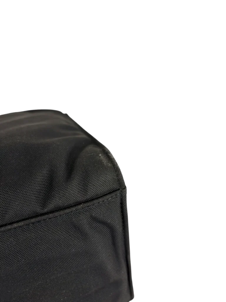 Nylon handbag with bamboo handles, photo 9 of 10