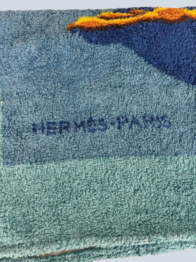 Pelican print terry cloth beach towel, photo 3 of 5