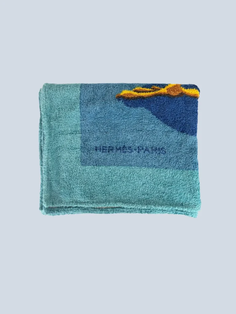Pelican print terry cloth beach towel, photo 2 of 5