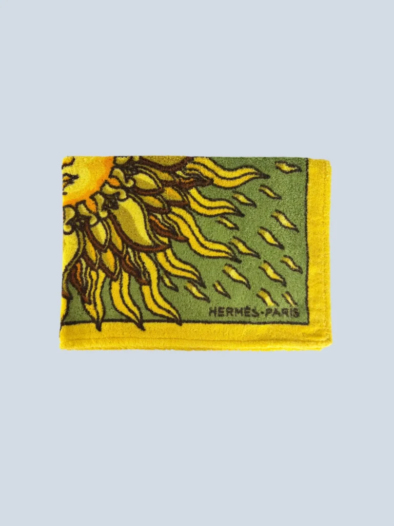 Sun print cotton terry beach towel, photo 2 of 5