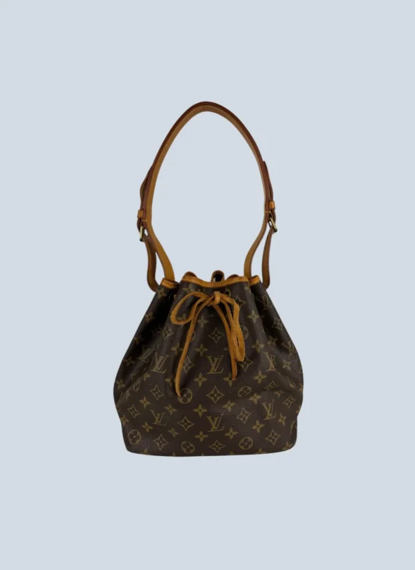 <b>Louis Vuitton</b> <br> borsa a spalla Sac Petit Noé in tela Monogram.