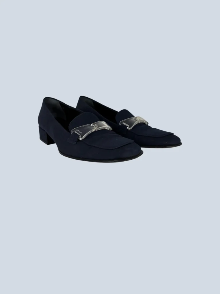 Canvas buckle loafers, 40., photo 2 of 7