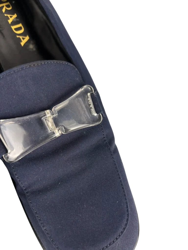 Canvas loafers with buckle, photo 6 of 7