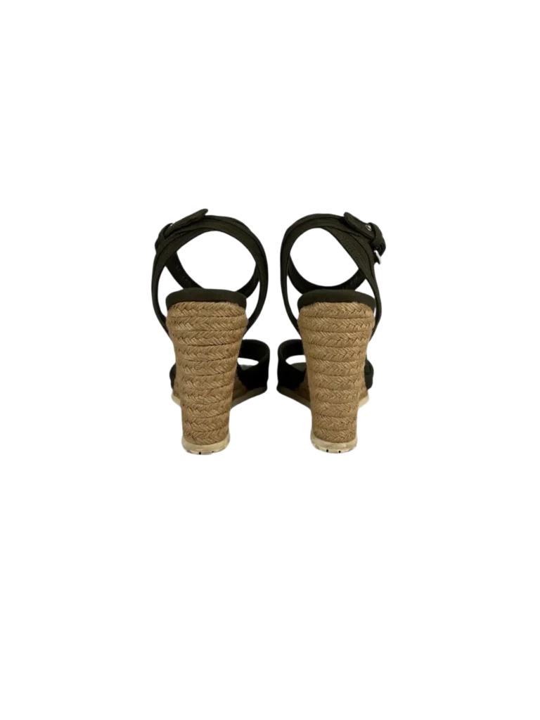 Wedge canvas sandals, photo 4 of 7