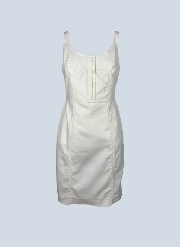 <b>Versace</b> <br> abito midi in cotone, 40.